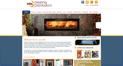 Desktop Screenshot of heating-distributors.ie